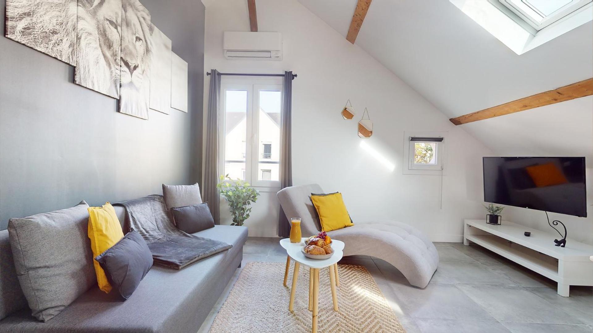 Magnifique Appartement- Proche Paris-climatisation *